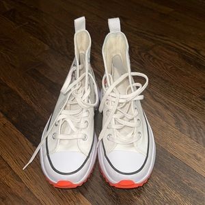 Lightly Worn Made With Love Run Star Hike Platform Converse